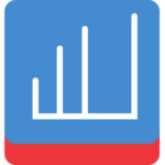 App icon for the Graph app: a simple, clean design featuring a graph with ascending lines, representing data visualization.